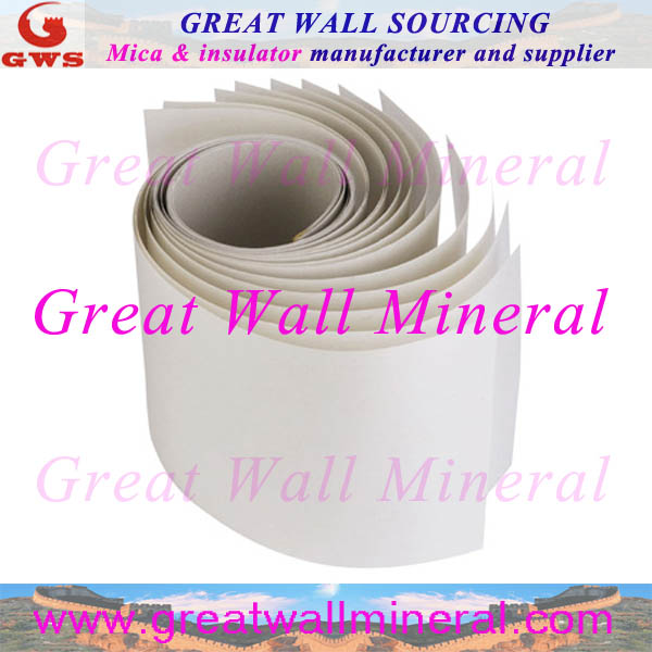 Flexible Mica Plate, mica paper, mica tape